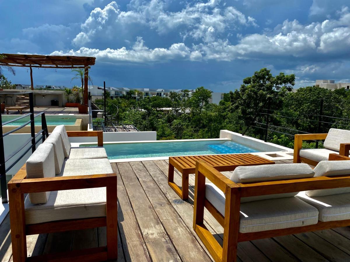 Rosa Azul Tulum Aparthotel Eksteriør bilde